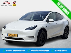 Tesla Model Y - RWD 58 kWh SoH 94, 5% / Warmtepomp / Trekhaak / Panoramadak / Stoelverwarming en Ventilati