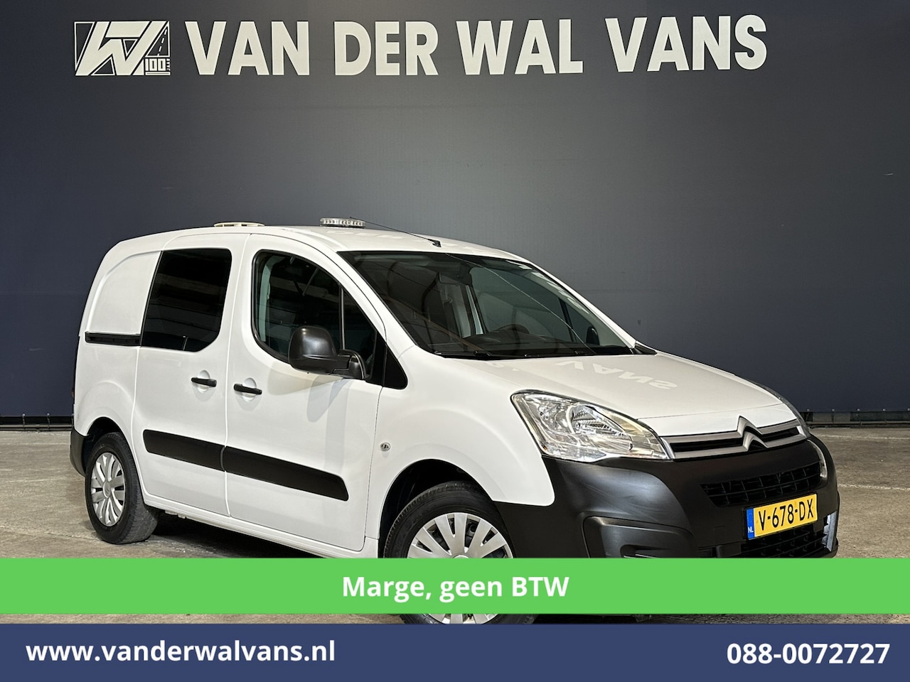 Citroën Berlingo - 1.6 BlueHDI 75pk L1H1 **MARGE, GEEN BTW** Euro6 Cruisecontrol Zijdeur - AutoWereld.nl