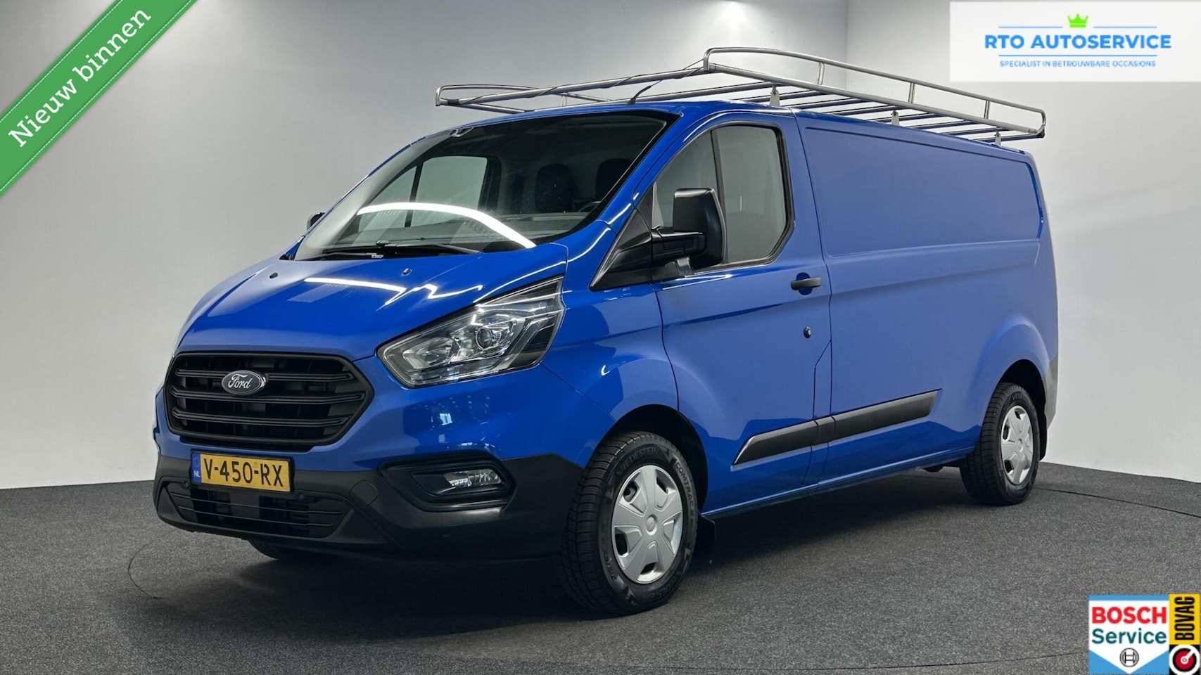 Ford Transit Custom - 300 2.0 TDCI L2H1 Ambiente AIRCO TREKHAAK CRUISE. - AutoWereld.nl