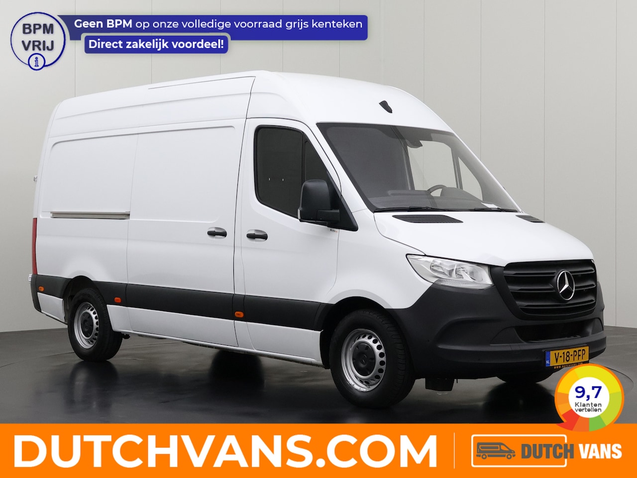 Mercedes-Benz Sprinter - 315CDI L2H2 | Camera | Multimedia | Airco | Cruise | 3-Zits - AutoWereld.nl