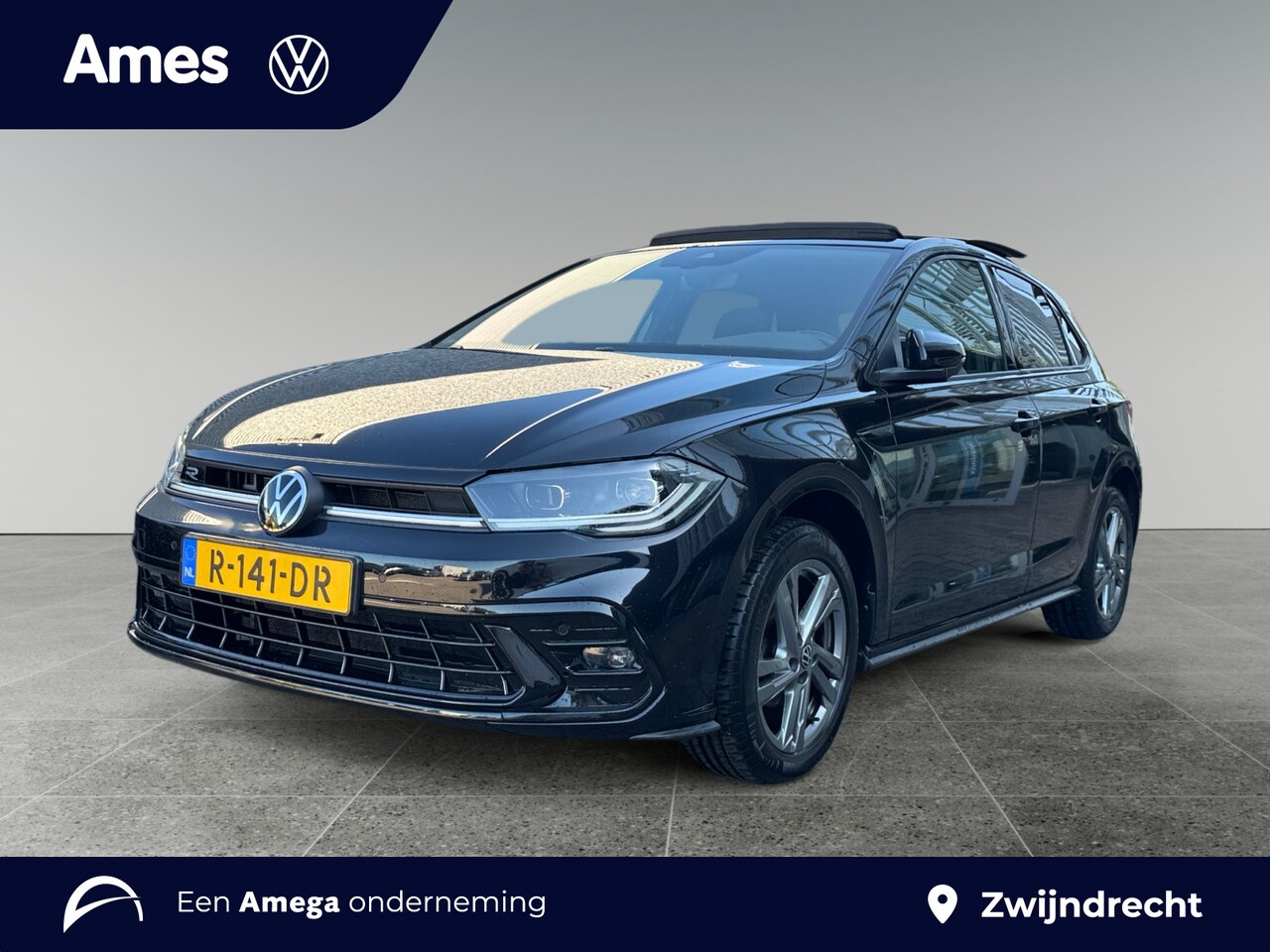 Volkswagen Polo - 1.0 95pk TSI R-Line Business Navigatie 'Discover Media' | Parkeersensoren vóór en achter | - AutoWereld.nl