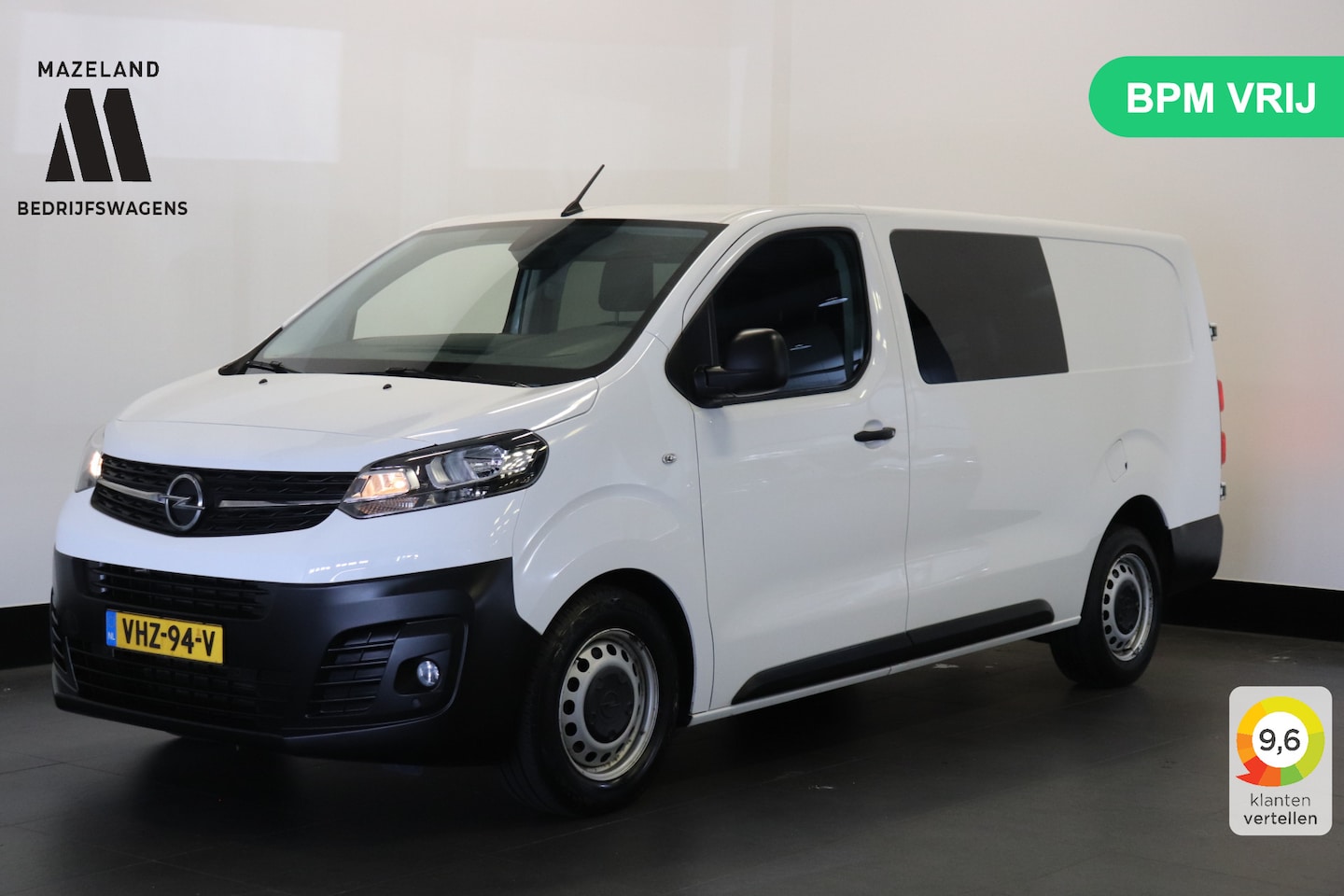 Opel Vivaro - 2.0 CDTI L3 Automaat Dubbele Cabine EURO 6 - Airco - Cruise - Camera - € 18.950,- Excl. - AutoWereld.nl