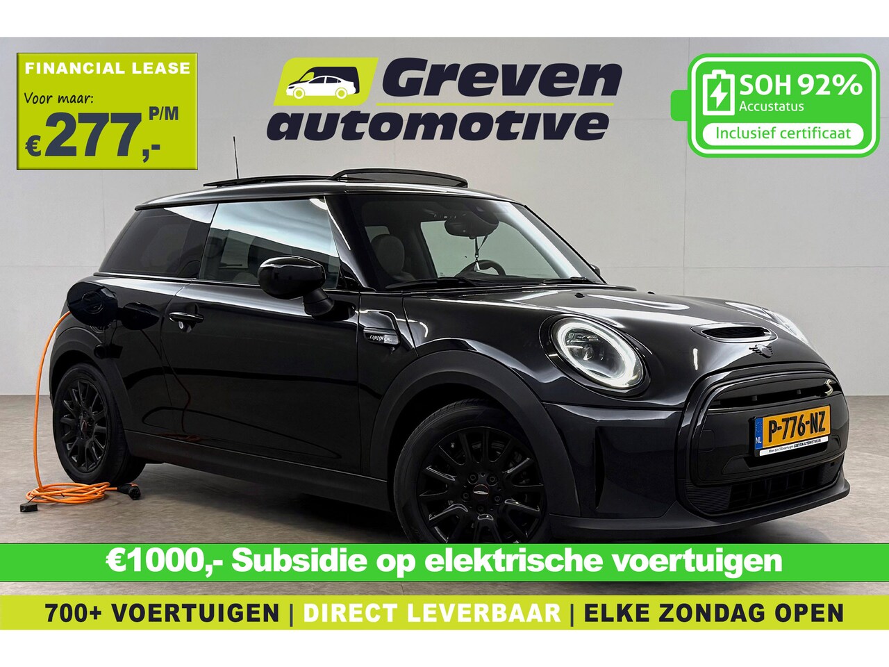 MINI Mini-Electric - Cooper S Camden Plus Edition 33 kWh | Snelladen | SOH 92% | Pano | H/K | Sfeer | LED | Nav - AutoWereld.nl