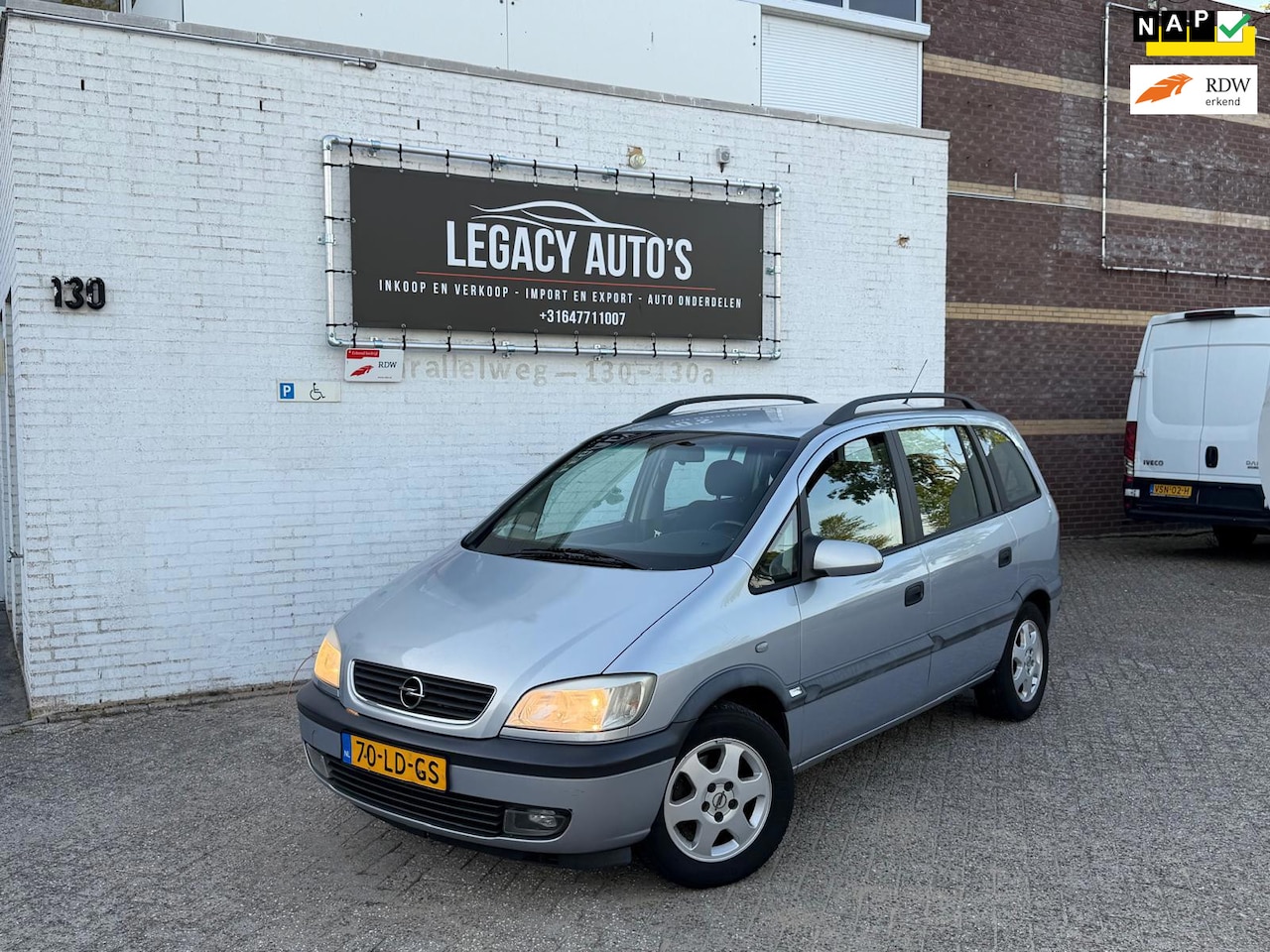 Opel Zafira - 2.2-16V Elegance - AIRCO - CRUISE CONTROLE - NETTE AUTO! - AutoWereld.nl
