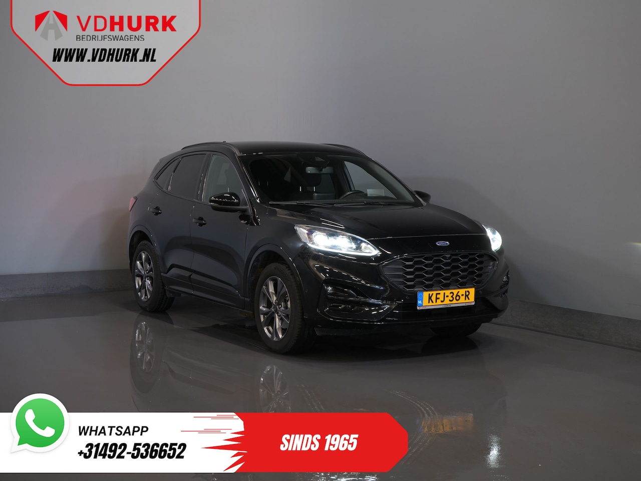 Ford Kuga - 2.5 PHEV 225 pk ST-Line LED/ Head-Up/ Adapt.cruise/ Keyless/ Elek.klep/ Stoelverw/ Stuurve - AutoWereld.nl