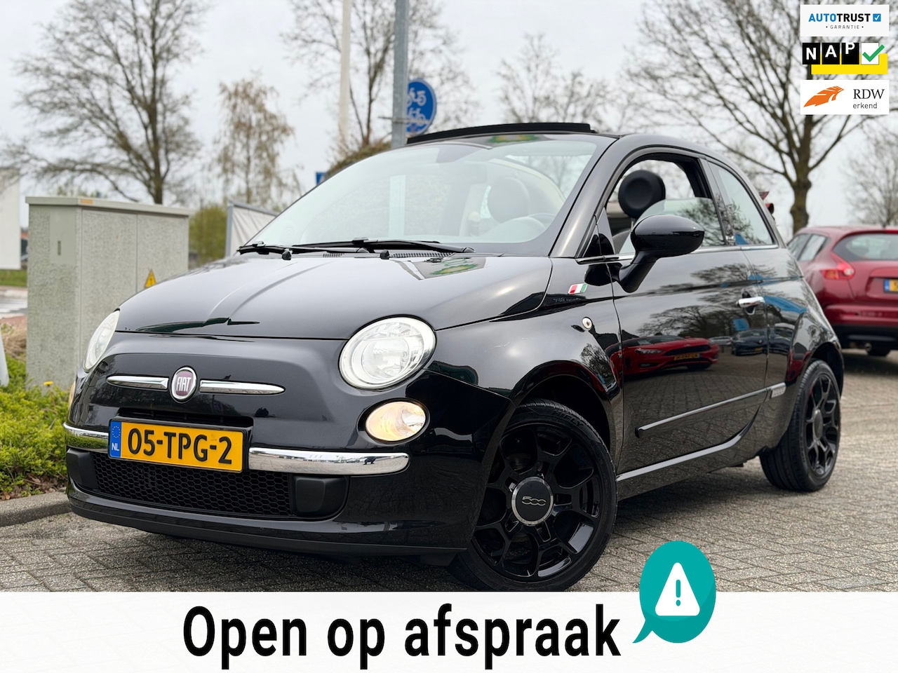 Fiat 500 C - 0.9 TwinAir Lounge sport cabriolet 2e eigenaar - AutoWereld.nl