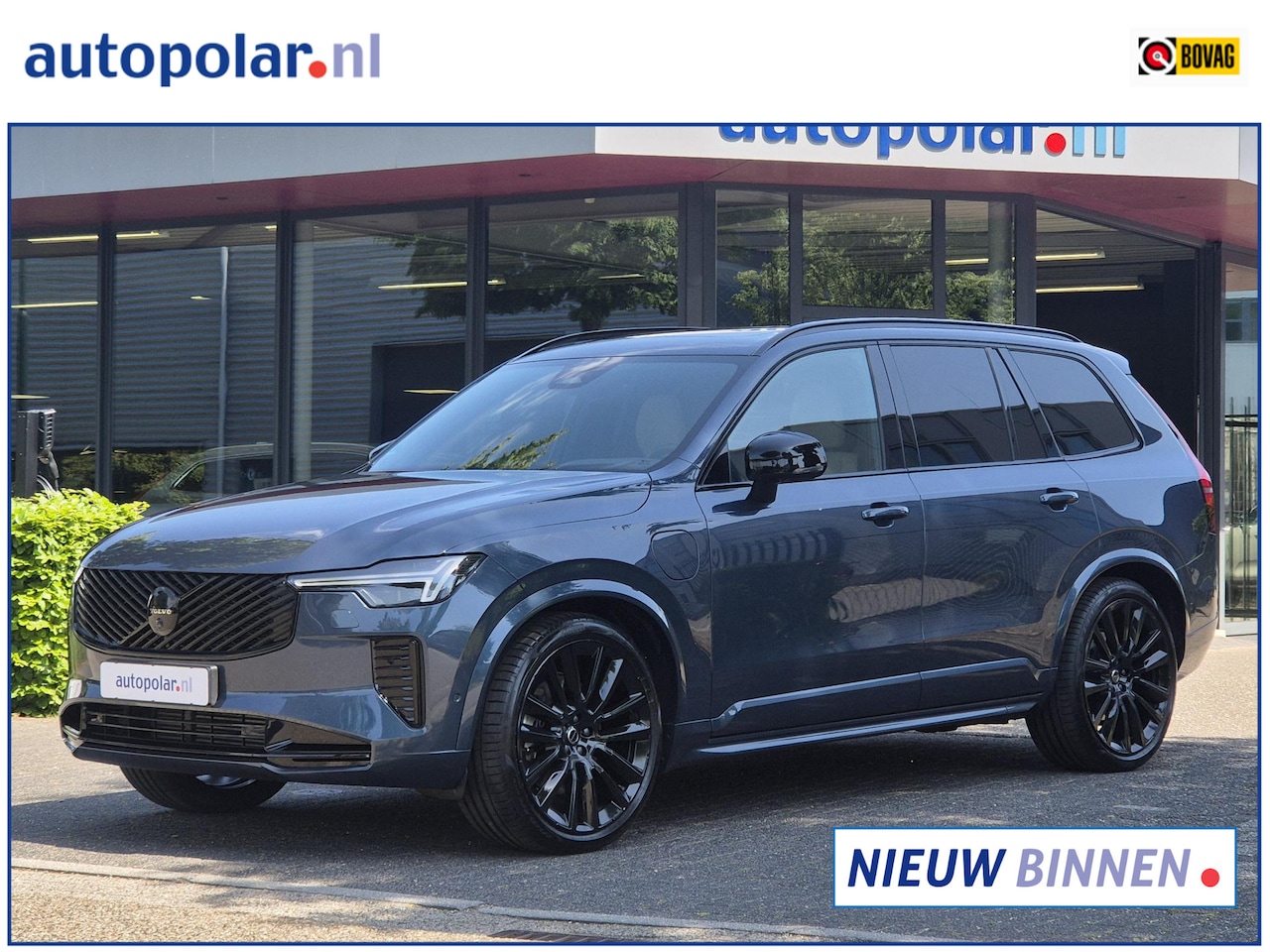 Volvo XC90 - 2.0 T8 Plug-in hybrid AWD Ultra Dark Trekhaak/Luchtvering/Massage/B&W/Black ed. etc. - AutoWereld.nl