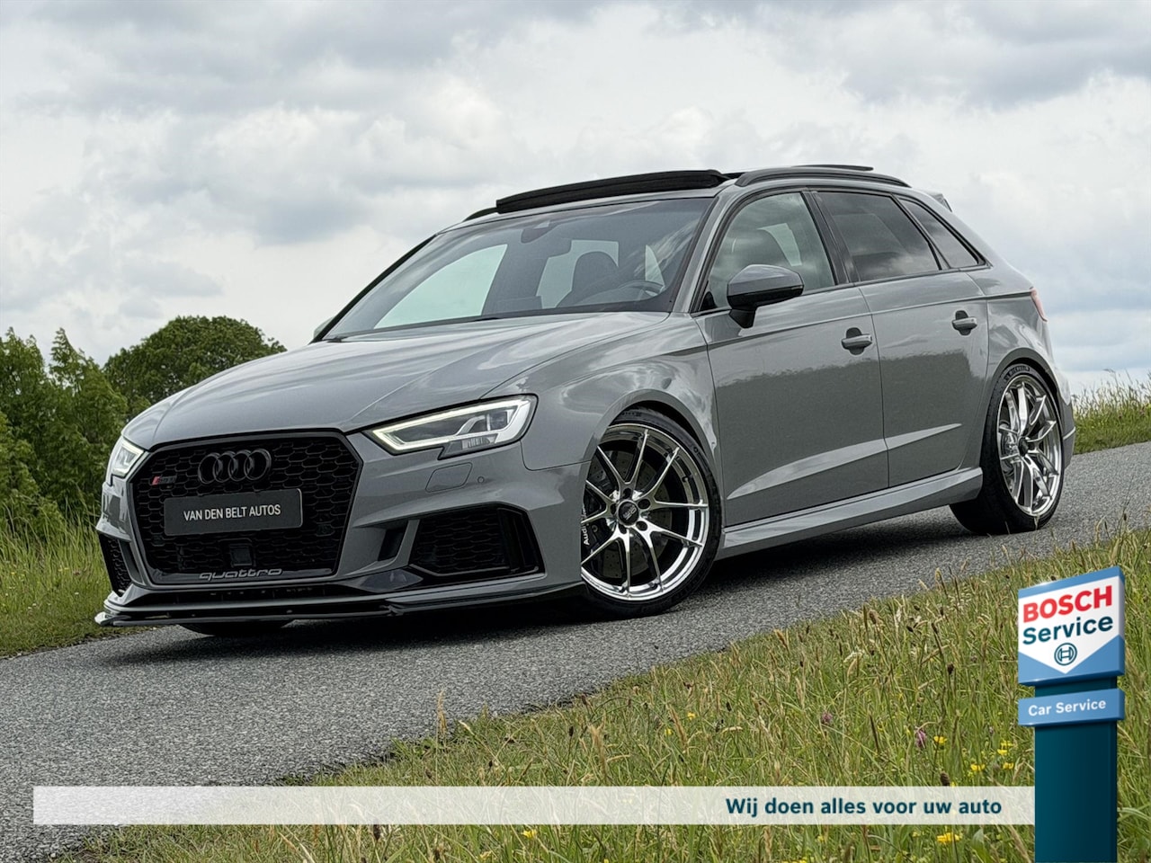 Audi RS3 - 2.5 TFSI Quattro MTR700 / R8 Keramisch / TTE700 / Pano / KW Schroefset / 19* O.Z / Schaals - AutoWereld.nl