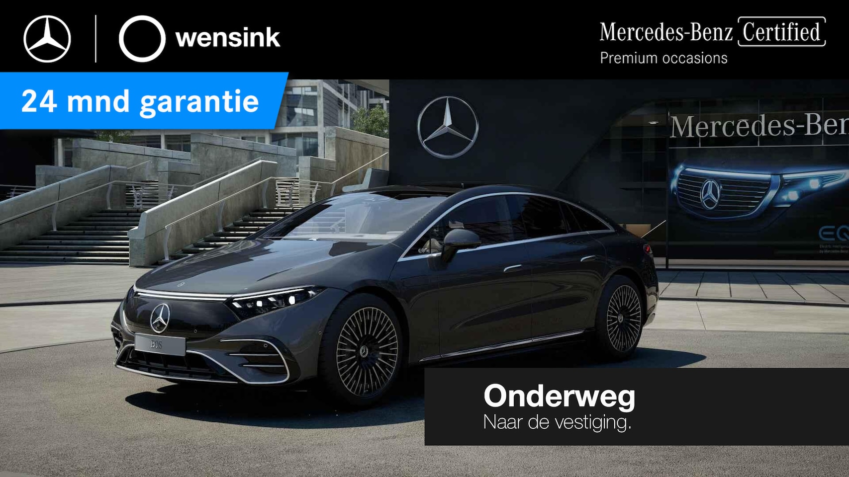 Mercedes-Benz EQS - 450+ AMG Line 108 kWh | Panoramadak | Burmester | 21" lichtmetalen velgen | Stoelventilati - AutoWereld.nl