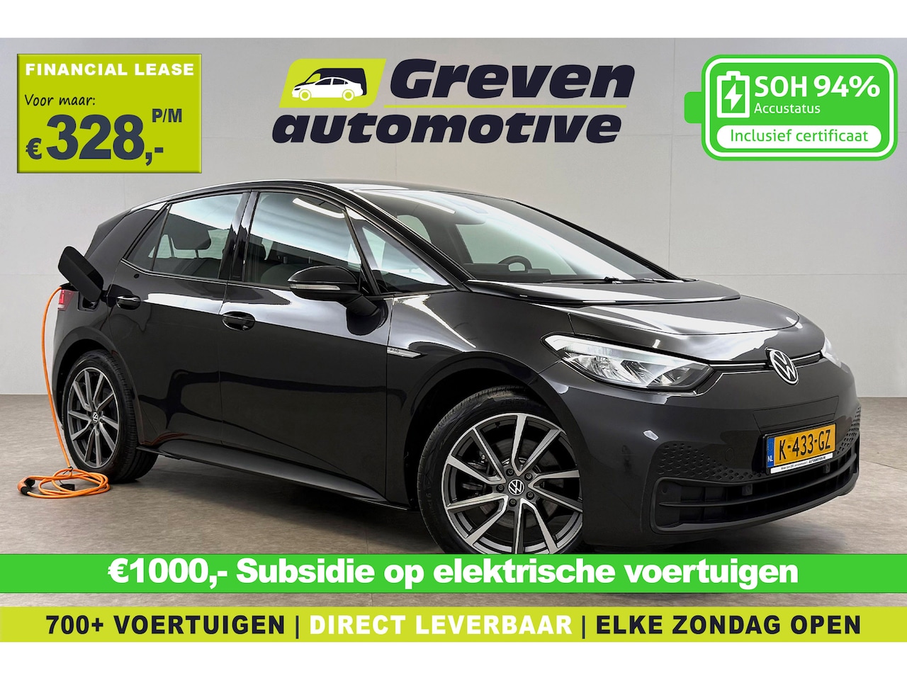 Volkswagen ID.3 - Life 58 kWh | Snelladen | SOH 94% | Sfeer | Virtual | Adap. Cruise | Carplay - AutoWereld.nl