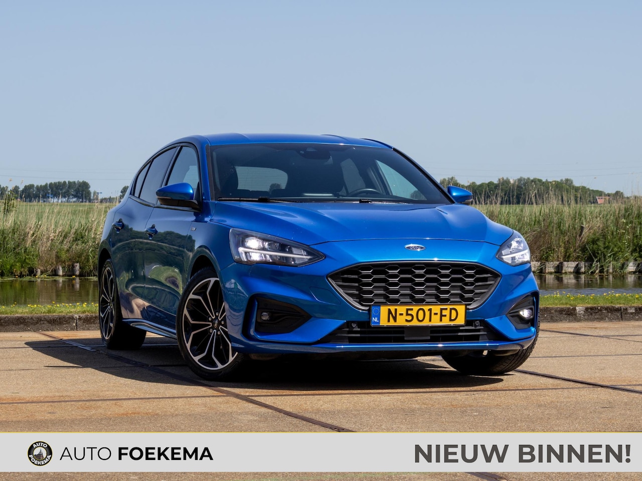 Ford Focus - 1.0 EcoBoost Hybrid ST Line X Business Winterpack LED Sportstoelen - AutoWereld.nl