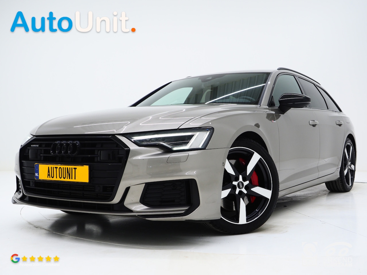 Audi A6 Avant - 55 TFSI e quattro Competition Full Black | Keyless | Trekhaak | Adaptive Cruise | Stoelver - AutoWereld.nl