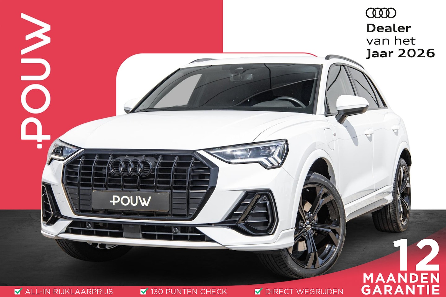 Audi Q3 - 45 TFSIe 245pk PHEV S Edition | Camera | Elek. Stoelen | Matrix LED | Adaptive Cruise | 20 - AutoWereld.nl