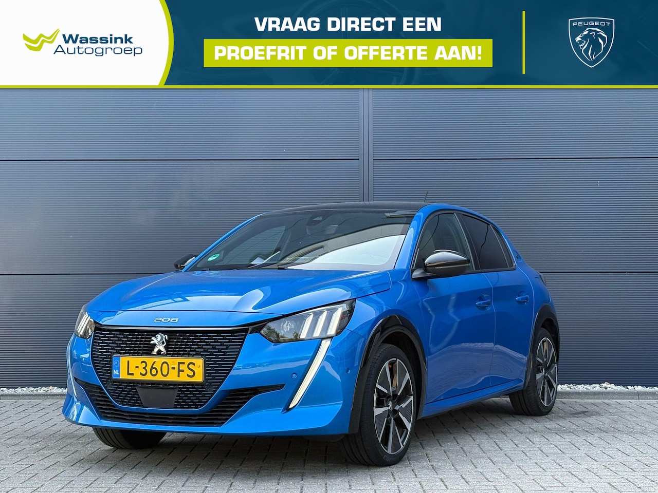 Peugeot e-208 - EV GT Pack 50 kWh | Navigatie | Stoelverwarming | Camera | Dodehoek detectie | Climate Con - AutoWereld.nl