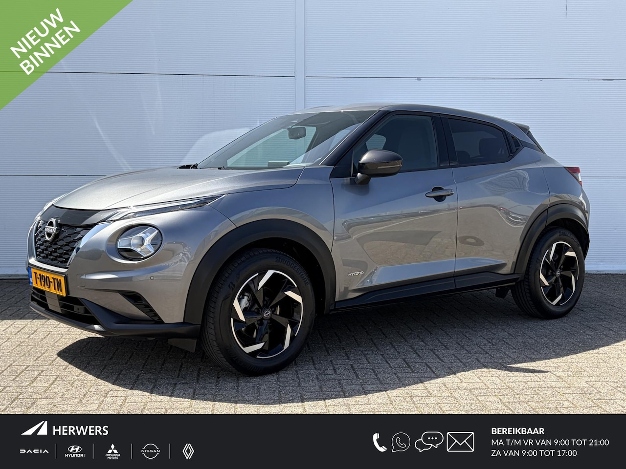 Nissan Juke - 1.6 Hybrid N-Connecta / Apple Carplay/Android Auto / Lichtmetalen velgen 17" / - AutoWereld.nl