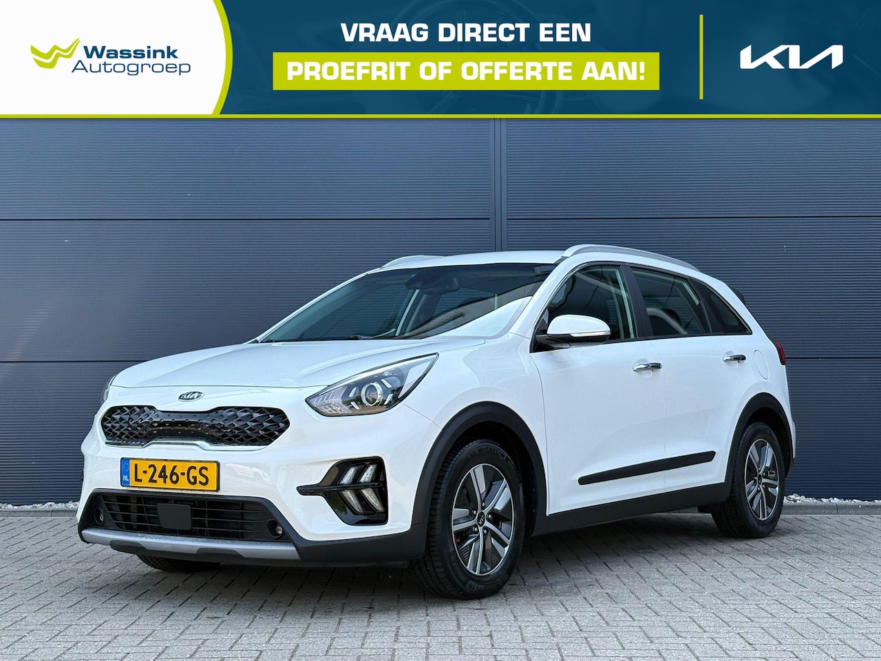 Kia Niro - 1.6 GDi Hybrid DynamicLine | Navigatie | Adaptive Cruise Control | Climate Control | Apple - AutoWereld.nl
