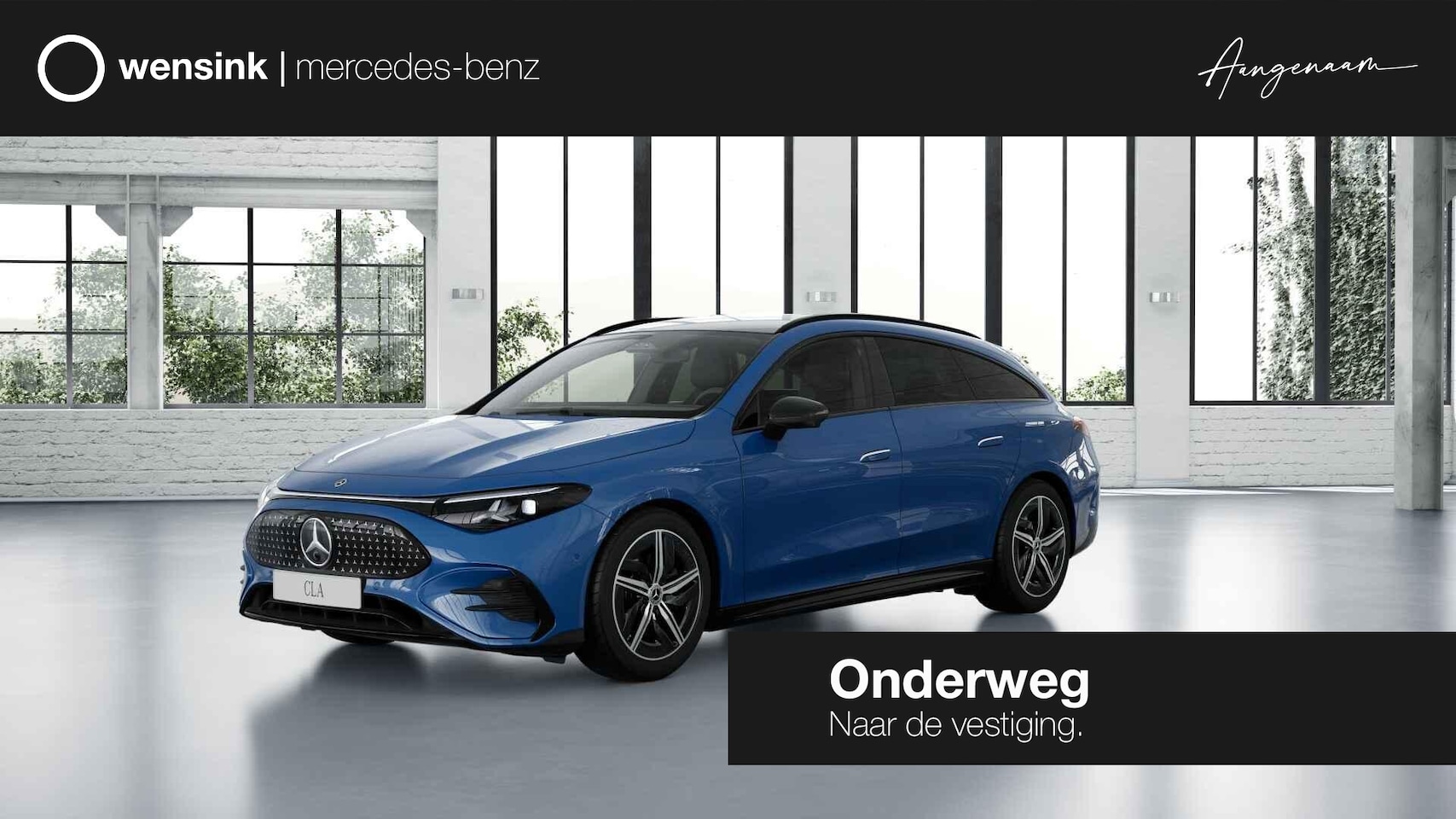 Mercedes-Benz CLA-klasse Shooting Brake - 250+ Business Solution AMG 85 kWh | Nightpakket | Memorypakket | panoramadak | Dodehoekass - AutoWereld.nl