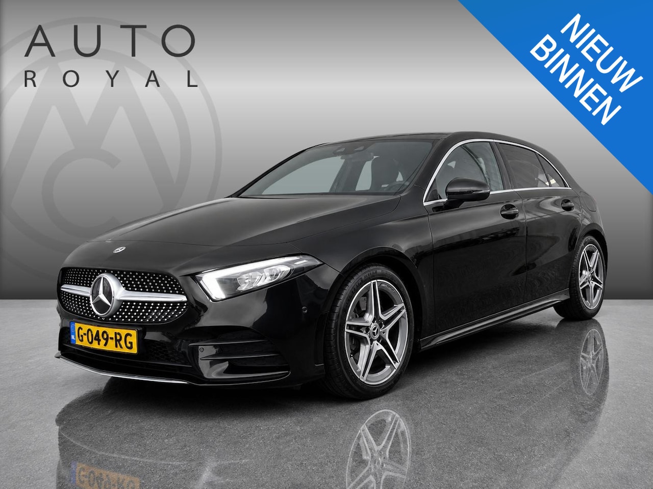 Mercedes-Benz A-klasse - 220 Launch Edition Premium AMG NAVIGATIE|SFEERVERLICHING|AMG-LINE|PARKEER SENSOREN|STOELVE - AutoWereld.nl