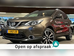 Nissan Qashqai - 1.2 Acenta|NAP|NweAPK|Automaat|PerfectOH|Pano|Leder|Stoelvw|Laneassist|Trekhaak|