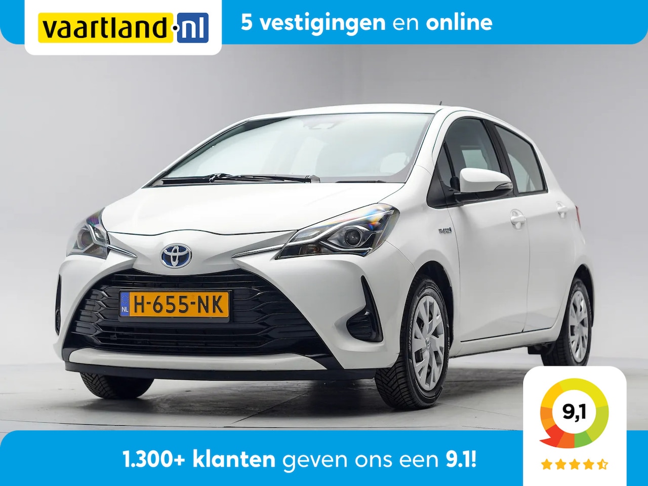 Toyota Yaris - 1.5 Hybrid Active Aut. [ Navi Airco cruise Camera ] - AutoWereld.nl