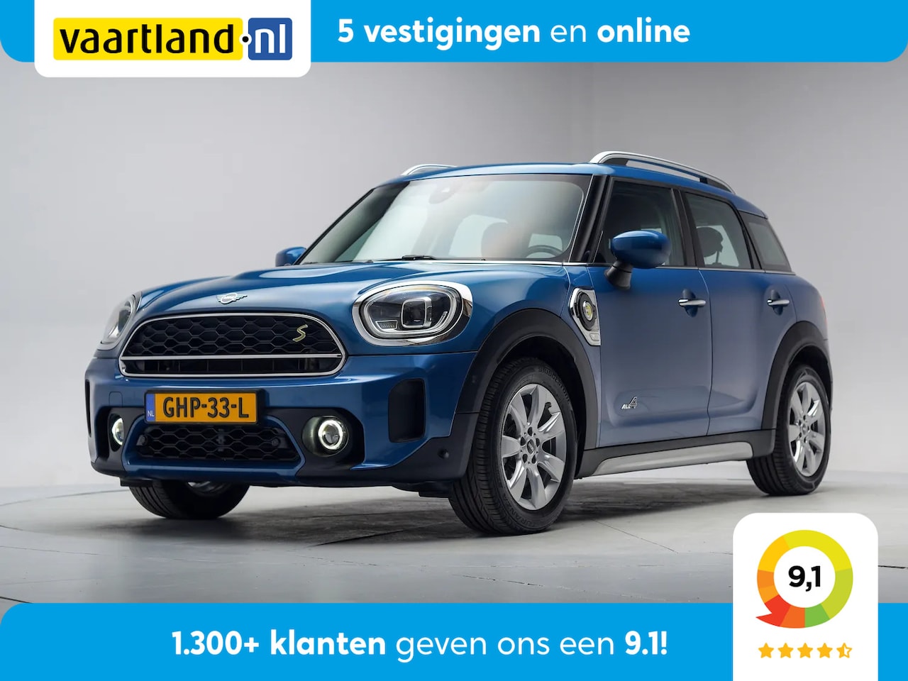 MINI Countryman - COOPER 1.5 SE ALL4 Chili [ Clima Full led Navi Half-Leder ] - AutoWereld.nl