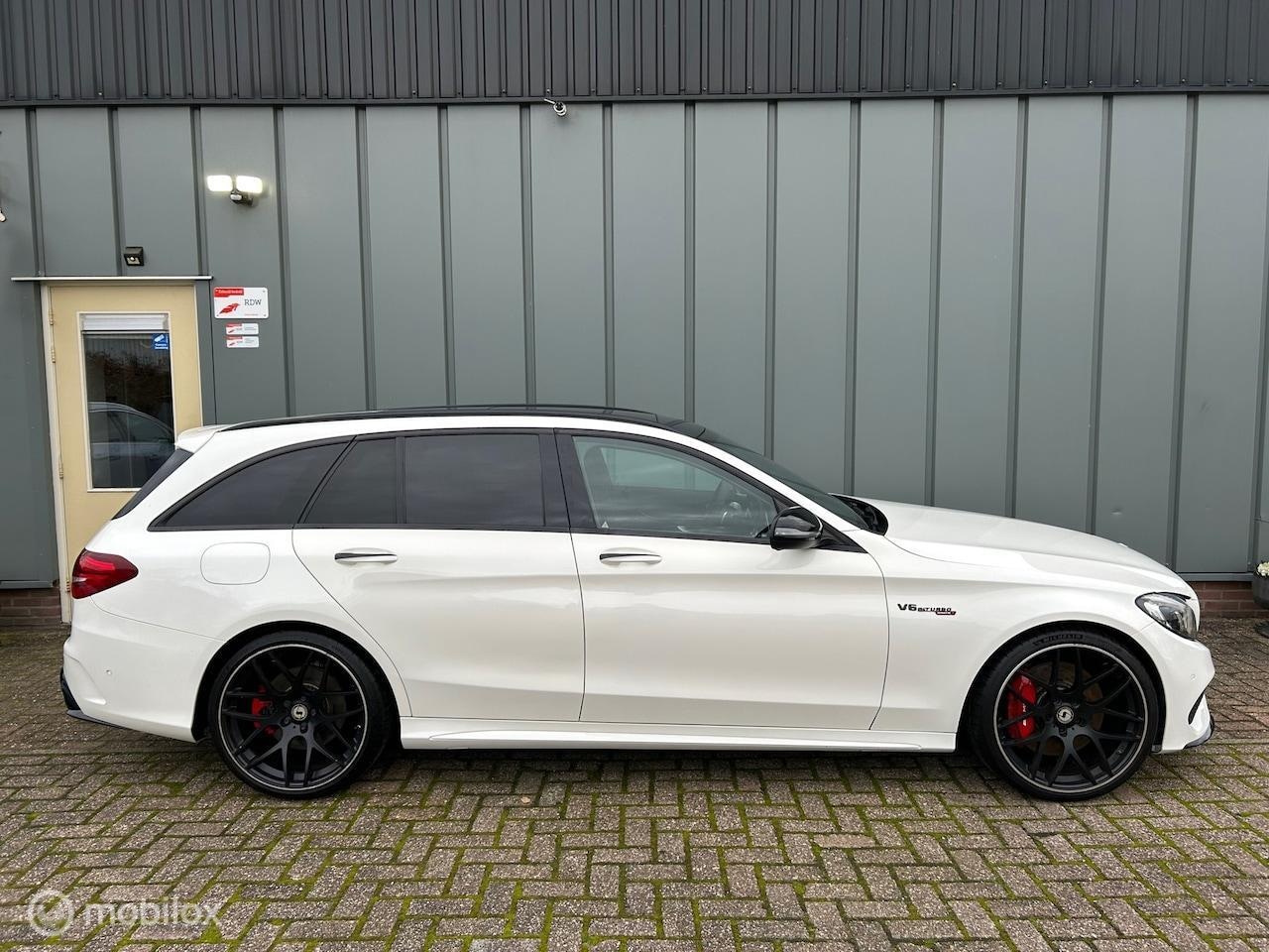 Mercedes-Benz C-klasse Estate - 450 AMG 4MATIC AIRCO//CRUISE//NAVI//C43AMG//PANO//PDC