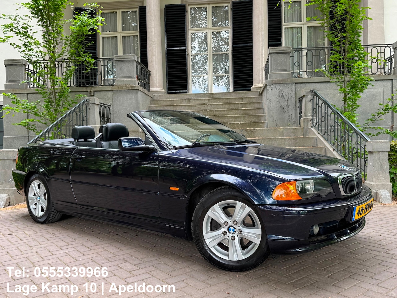 BMW 3-serie Cabrio - 320Ci Executive Automaat Leder Xenon Navi CarPlay Camera Climate Cruise Ctr Stoelverwarmin - AutoWereld.nl