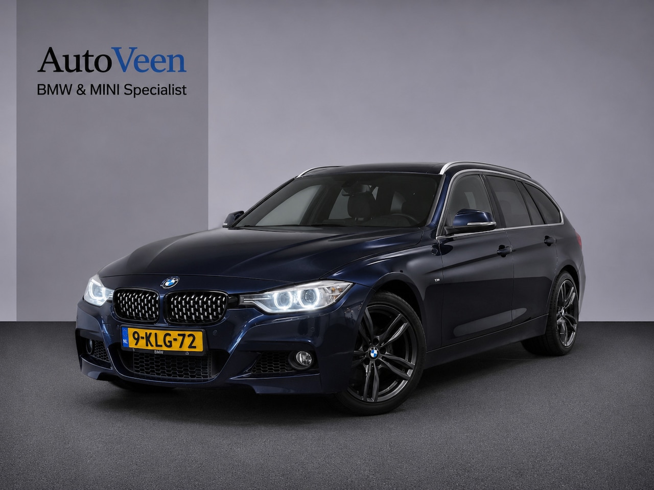 BMW 3-serie Touring - 320i Executive Sport (M-SPORT, ACC, LEDER, PARKEERSENSOREN) - AutoWereld.nl