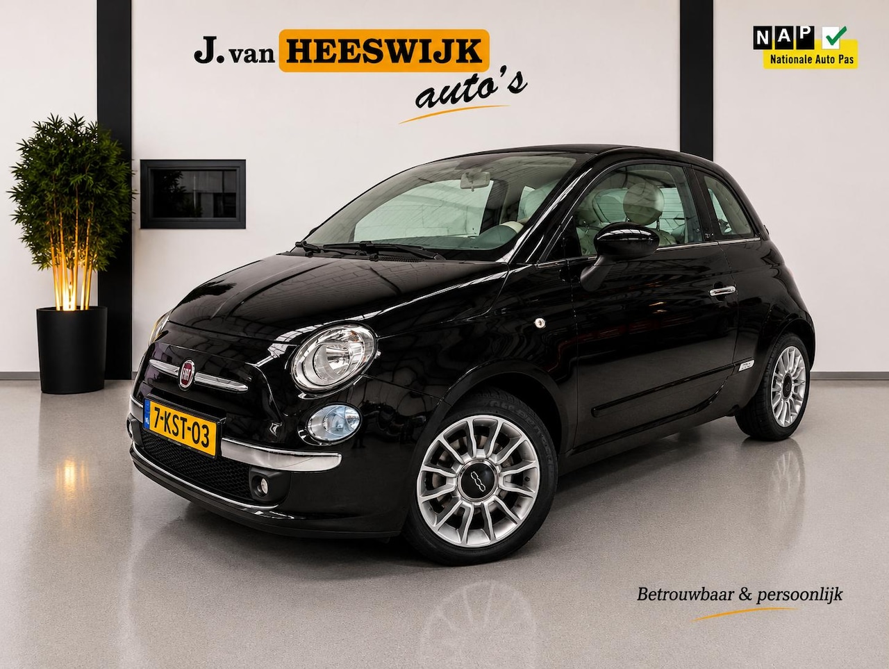 Fiat 500 C - 0.9 TwinAir Lounge AIRCO | AUDIO | CV OP AFSTAND | LMV | ELEKTRISCHE RAMEN/DAK - AutoWereld.nl