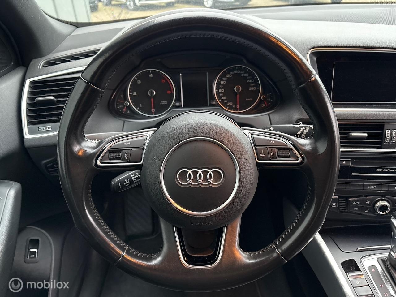 Audi Q5 - 2.0 TDI quattro Adrenalin Sport AUTOMAAT//CLIMA//NAVI//CRUISE//PDC//TREKHAAK//QUATTRO