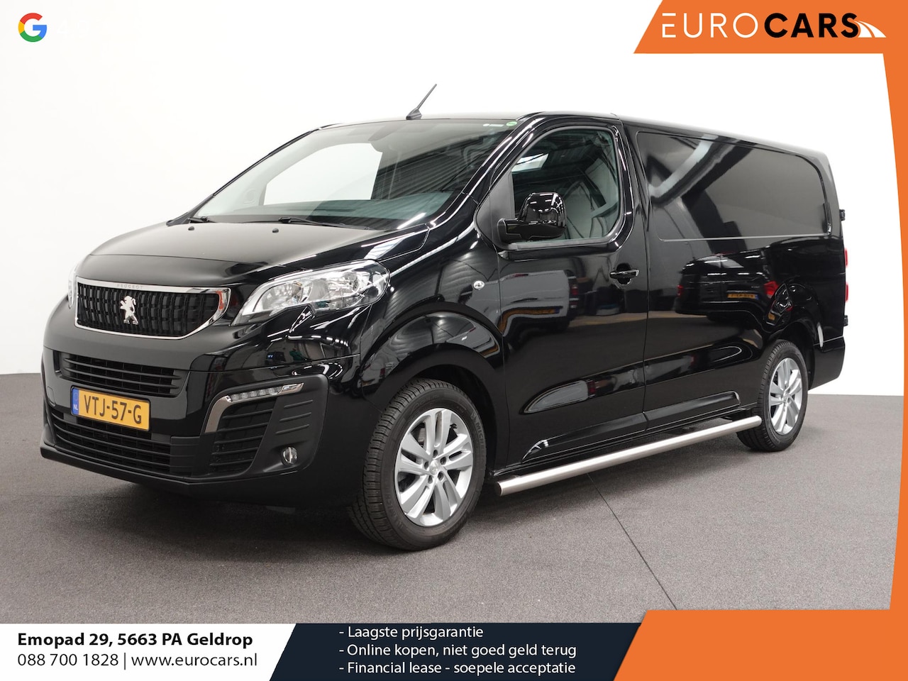 Peugeot Expert - 2.0 BlueHDI 180PK Long Premium Automaat Airco Carplay Navigatie Cruise control   3-zits - AutoWereld.nl