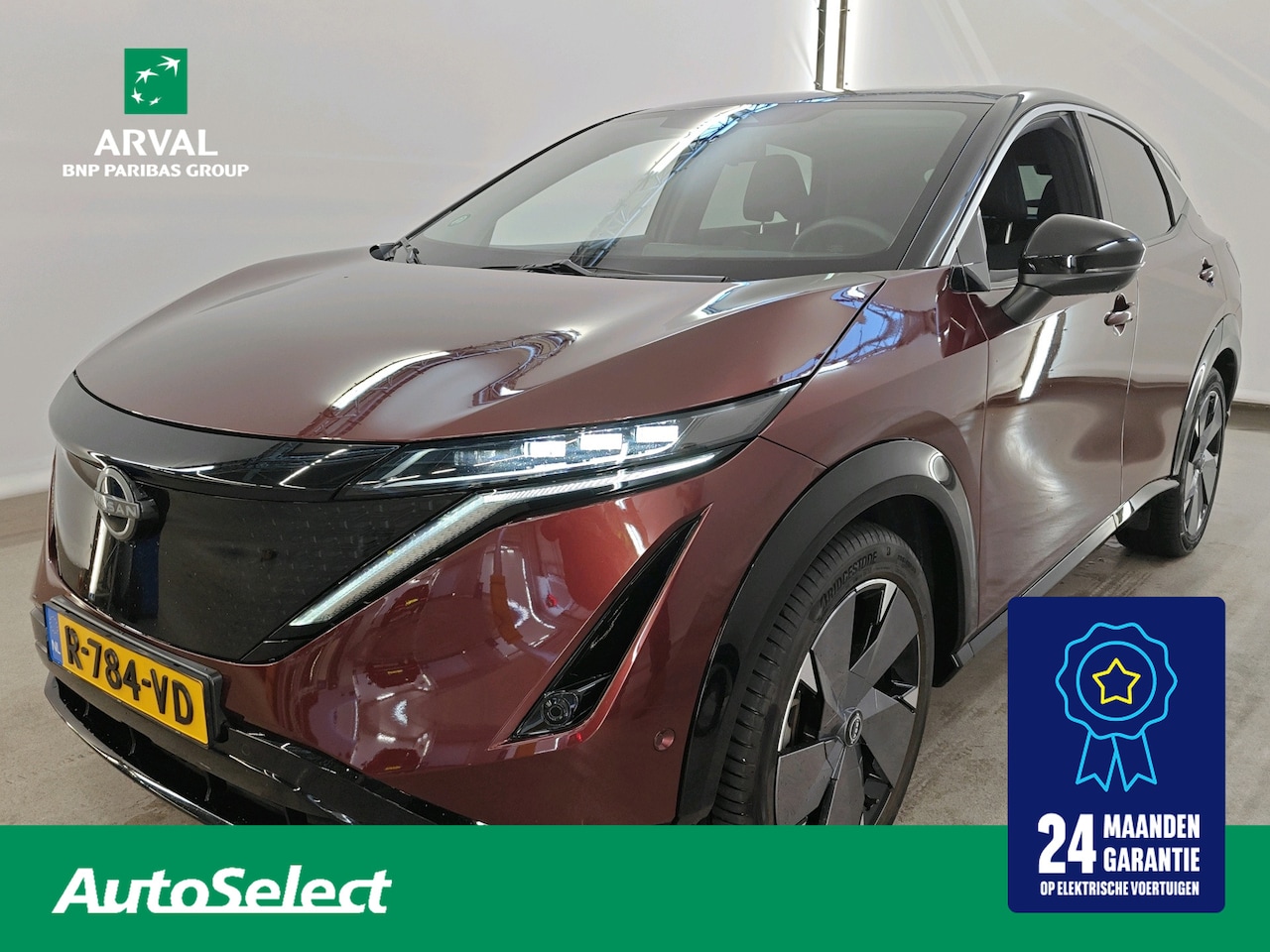 Nissan Ariya - 91 kWh 242pk Evolve | SOH 99% | Panoramadak | 360 Camera | CarPlay | Bose Audio | Half Led - AutoWereld.nl