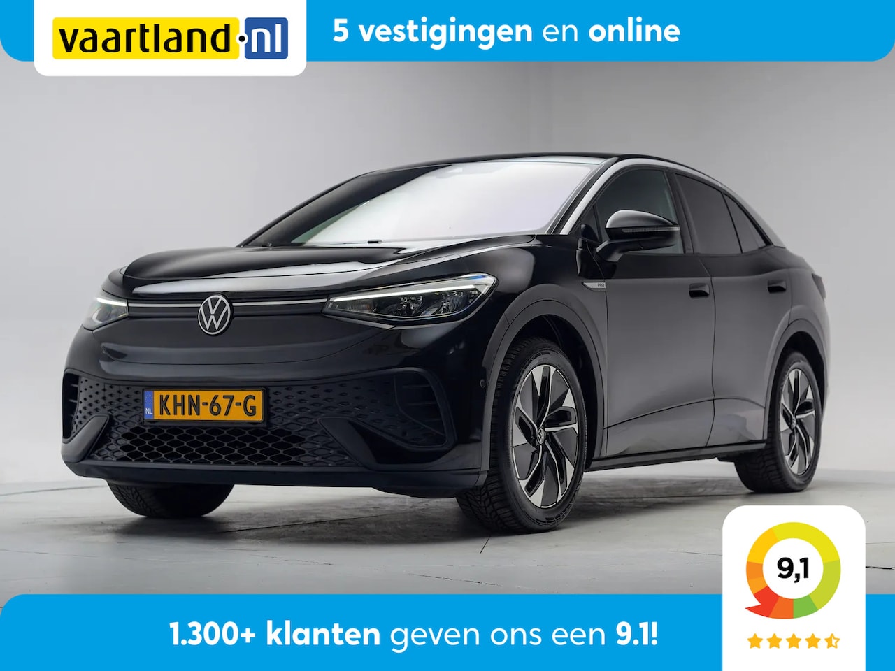 Volkswagen ID.5 - Pro performance 77 kwh [ Trekhaak Navi Cruise Apple / android Stoelverwarming ] - AutoWereld.nl