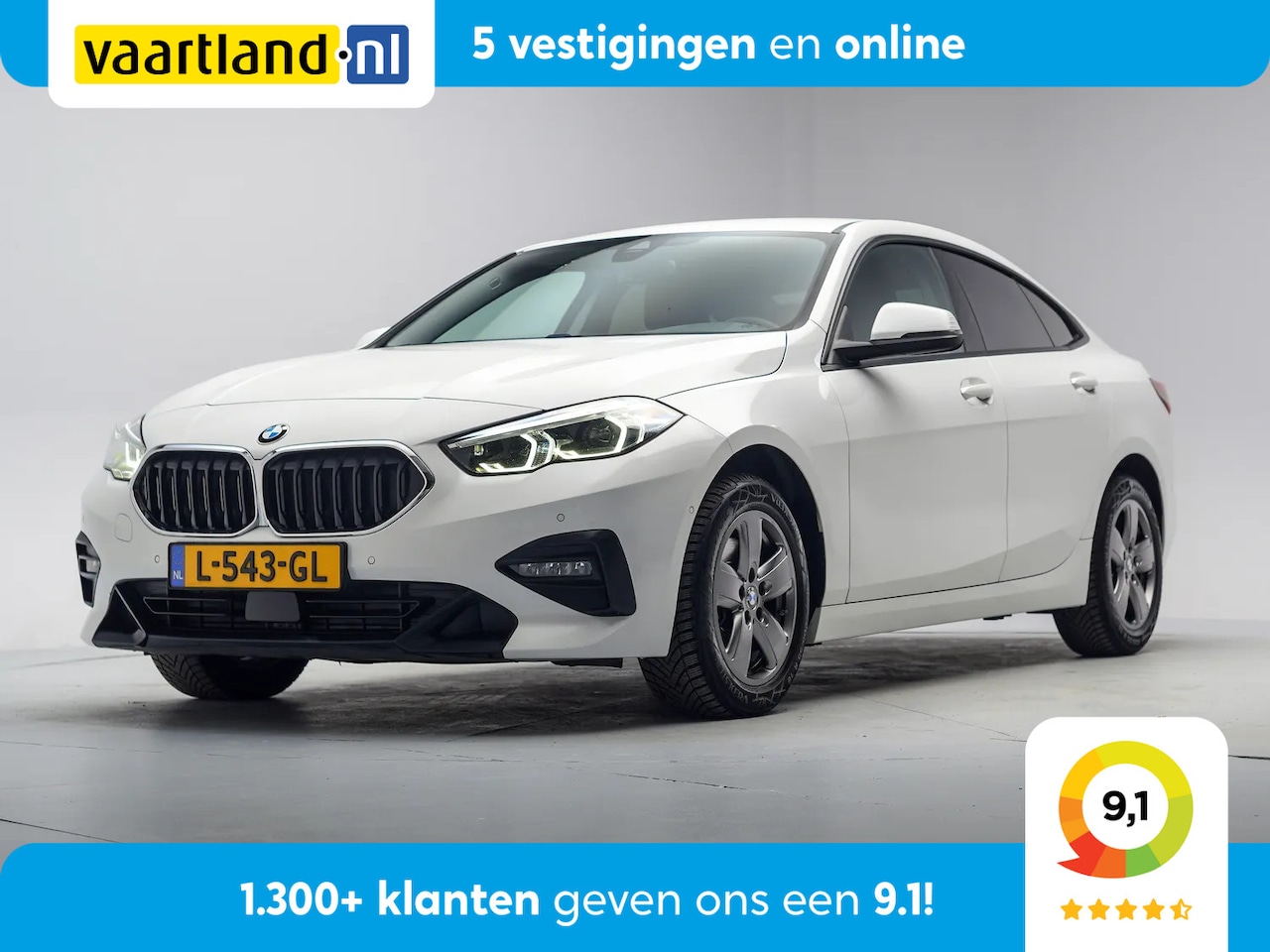 BMW 2-serie Gran Coupé - 218i Business Edition Plus Aut. [ LED Leder Stoelverwarming Camera ] - AutoWereld.nl