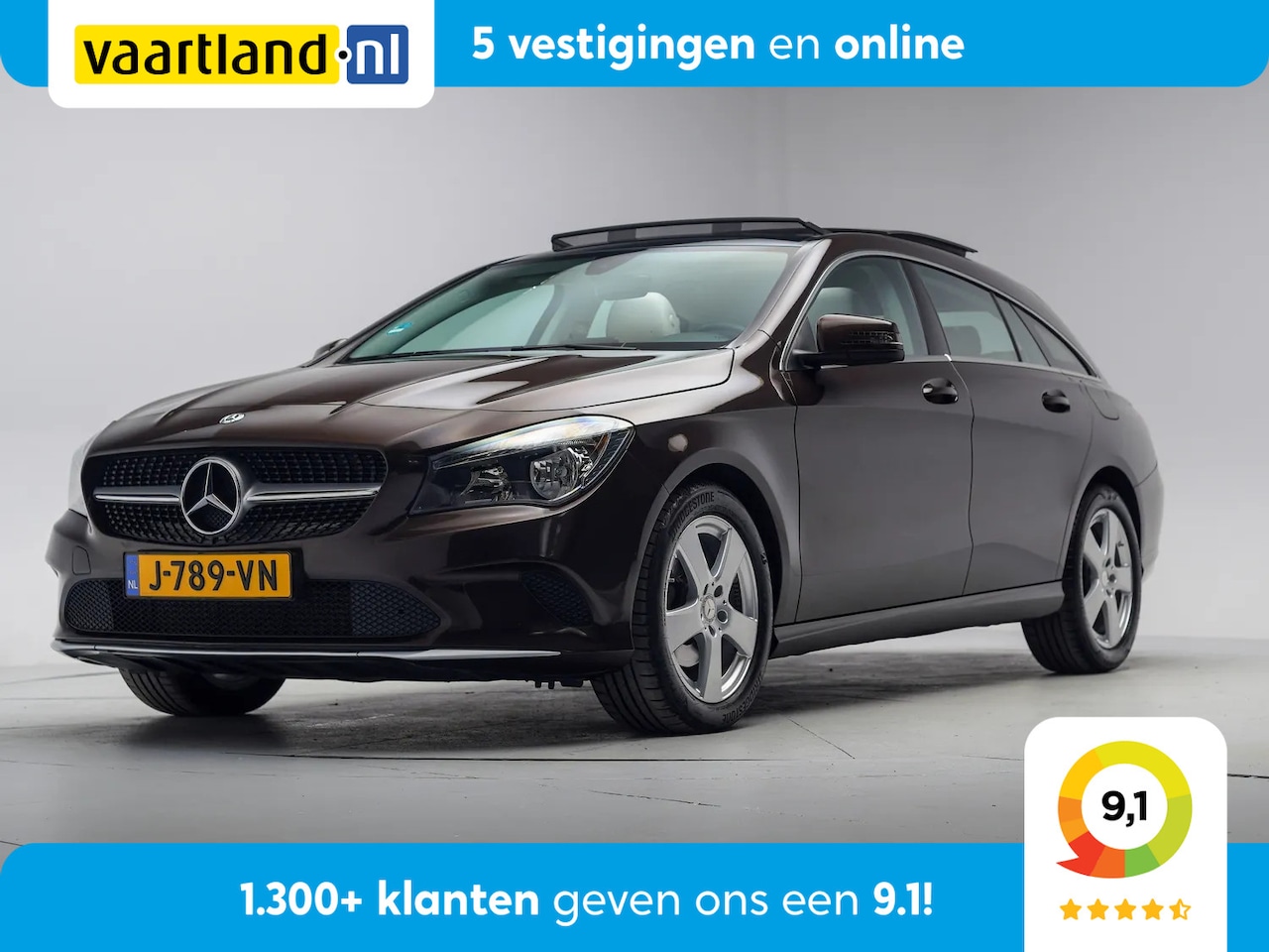Mercedes-Benz CLA-klasse Shooting Brake - 180 Prestige Aut. [ Panorama Leder Navi Camera ] - AutoWereld.nl