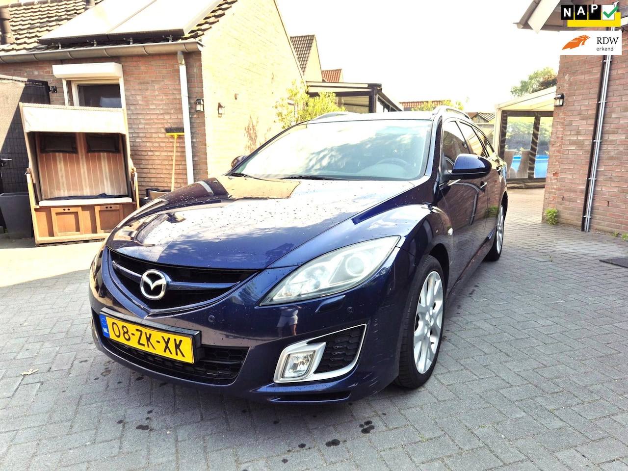 Mazda 6 Sportbreak - 2.5 S-VT GT-MClima Cruise Trekhaak - AutoWereld.nl
