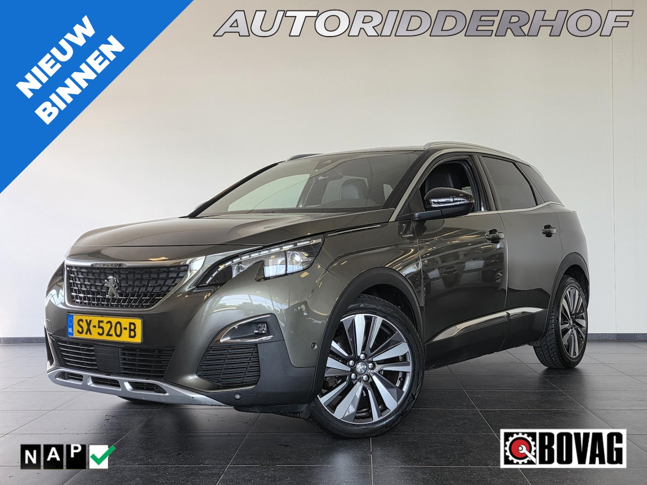 Peugeot 3008 - GT-Line 1.6 e-THP | Pano | Leder | Trekhaak - AutoWereld.nl