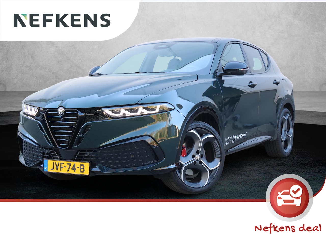 Alfa Romeo Tonale - 1.3 Ibrida Plug-In Q4 Veloce | Leder | Verwarmde en geventileerde voorstoelen | Navigatie - AutoWereld.nl
