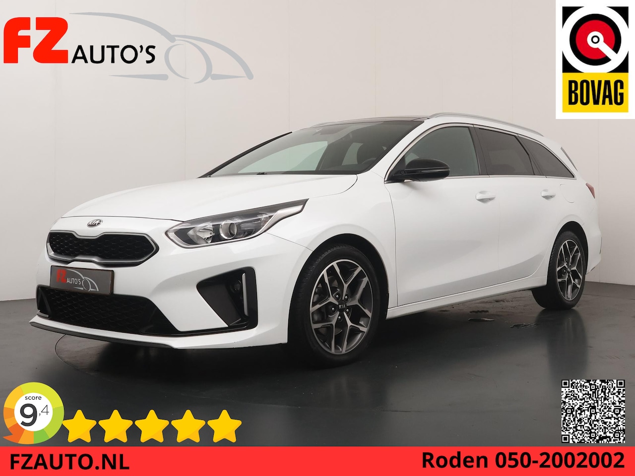 Kia Cee'd Sportswagon - Ceed 1.5 T-GDi MHEV GT-Line Edition - Navigatie - Schuif/kantel dak - Climate Controle - AutoWereld.nl
