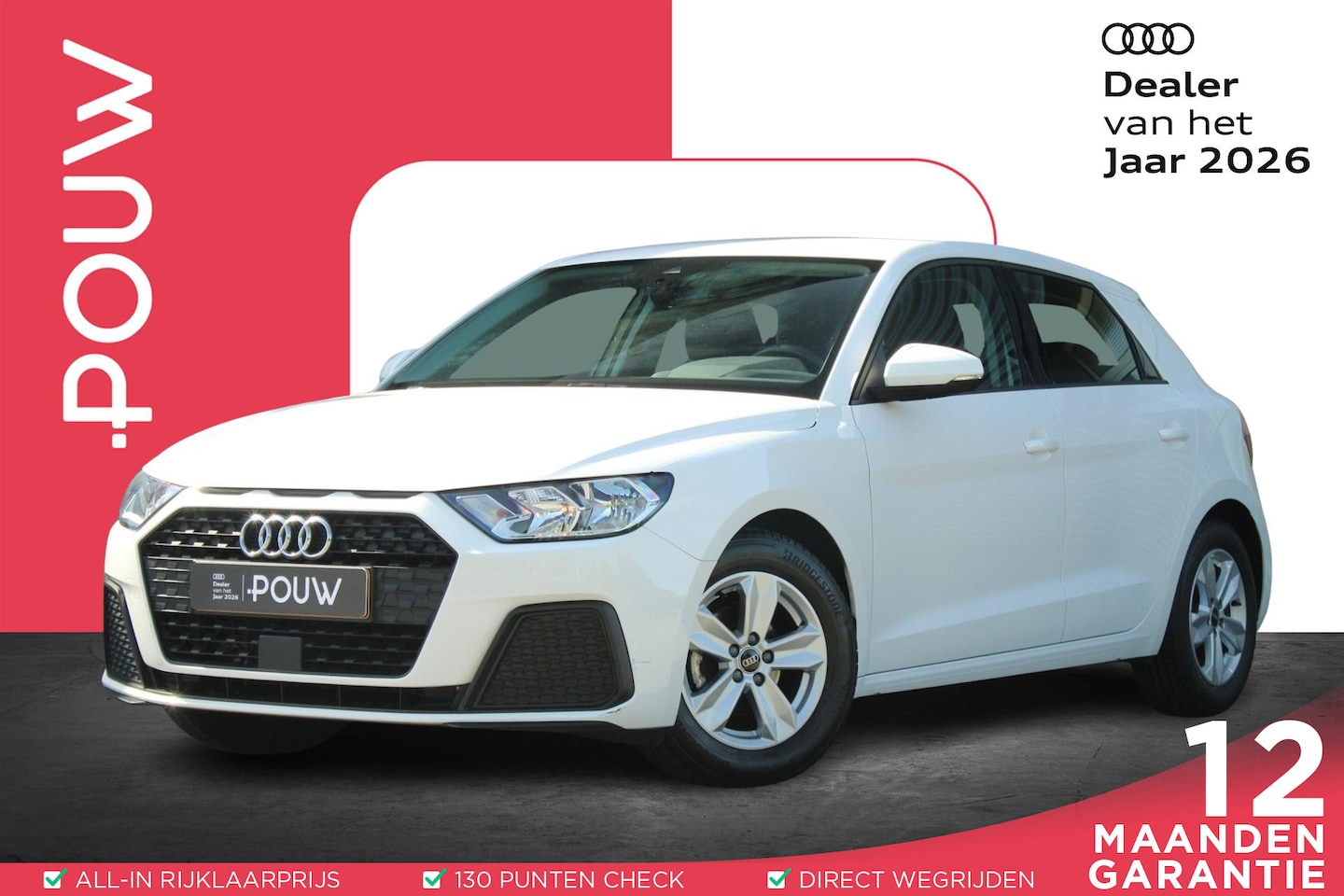 Audi A1 Sportback - 25 TFSI 95pk Pro Line | Apple Carplay & Android Auto | DAB | Cruise Control | Lane Assist - AutoWereld.nl