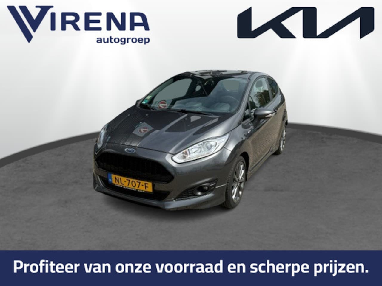 Ford Fiesta - 1.0 EcoBoost ST Line - ST Line - Airco - 12 maanden Bovag Garantie - AutoWereld.nl