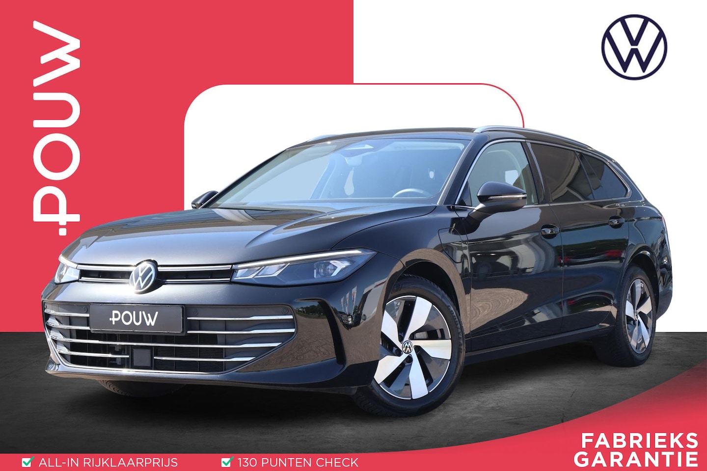 Volkswagen Passat Variant - 1.5 eHybrid 204pk Business | SoH 100% | Trekhaak | Camera | Adaptive Cruise | PDC | Apple - AutoWereld.nl