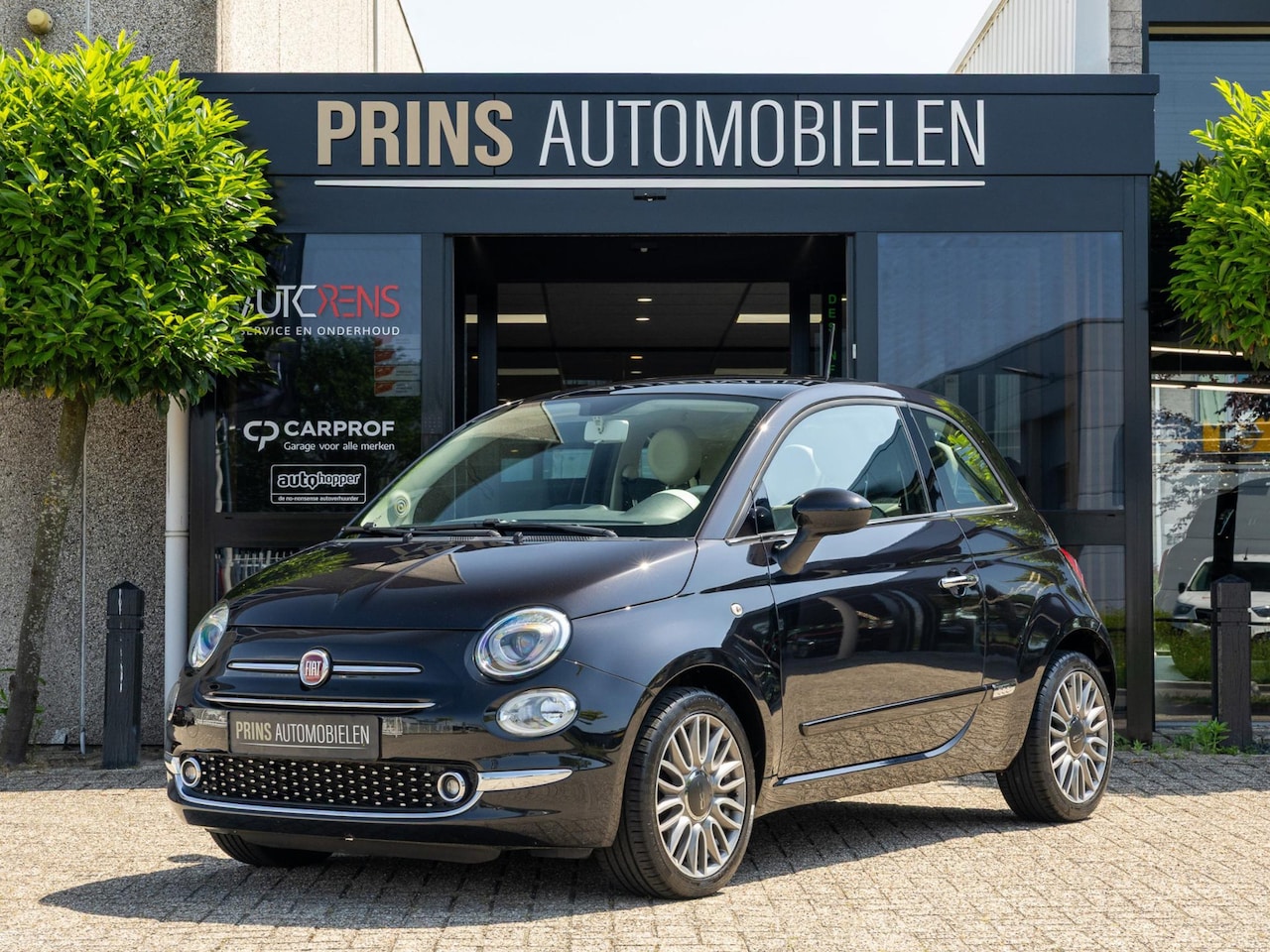 Fiat 500 - 1.2 Lounge|Pano|Parkeersens|1/2Leder - AutoWereld.nl