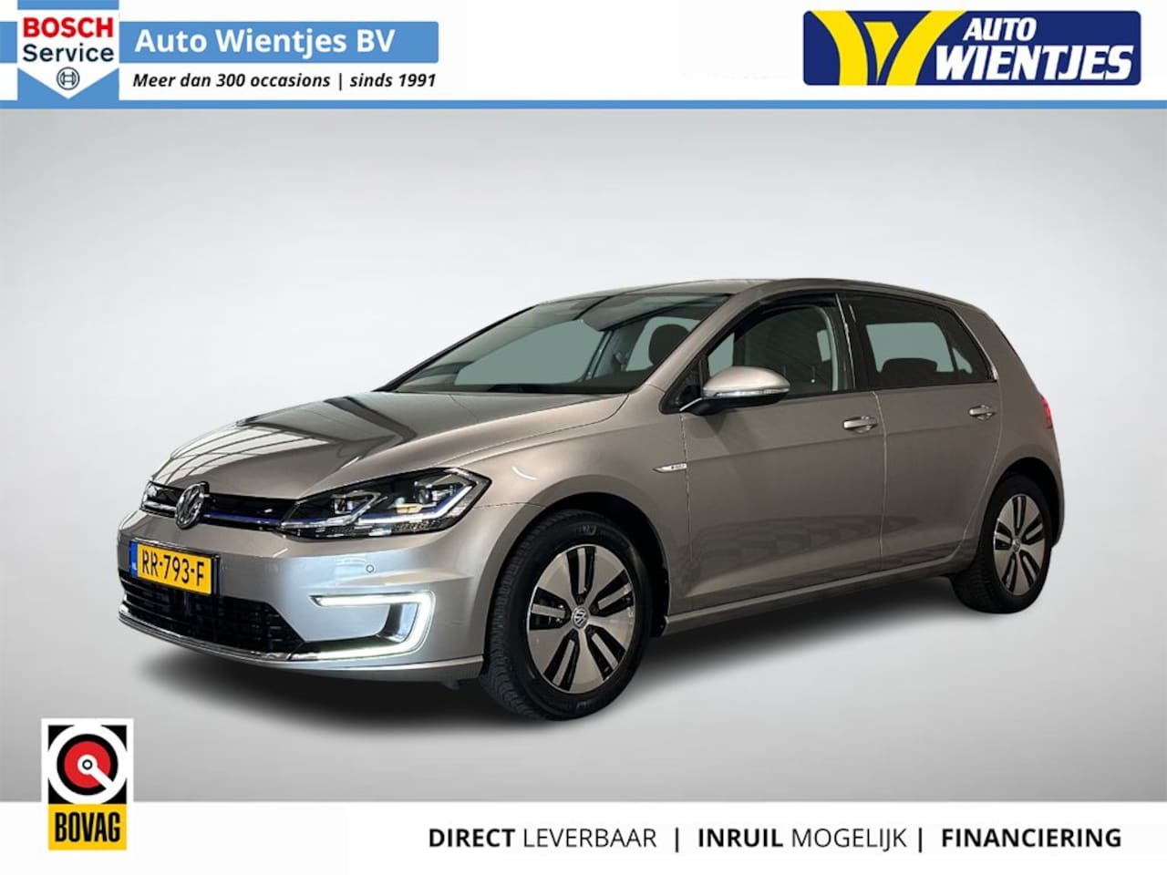 Volkswagen e-Golf - Aut | 36kWh Comfort-Drs | SOH 88% | Airco-Ecc | Navi - AutoWereld.nl