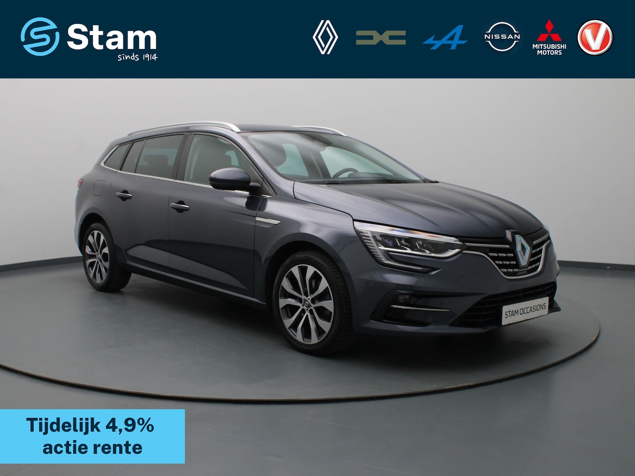 Renault Mégane Estate - TCe 140pk Techno EDC/AUTOMAAT Camera | Climate | Navi | Parksens. v+a | Stoel-\Stuurverwar - AutoWereld.nl