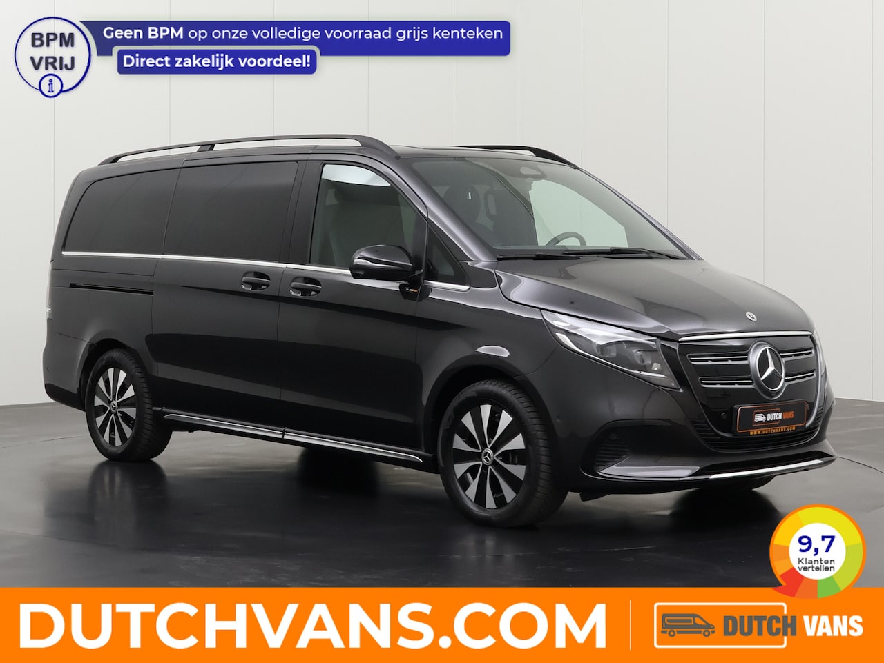 Mercedes-Benz EQV - 300 Lang Avantgarde 7-Persoons | Elektrische schuifdeuren | - AutoWereld.nl