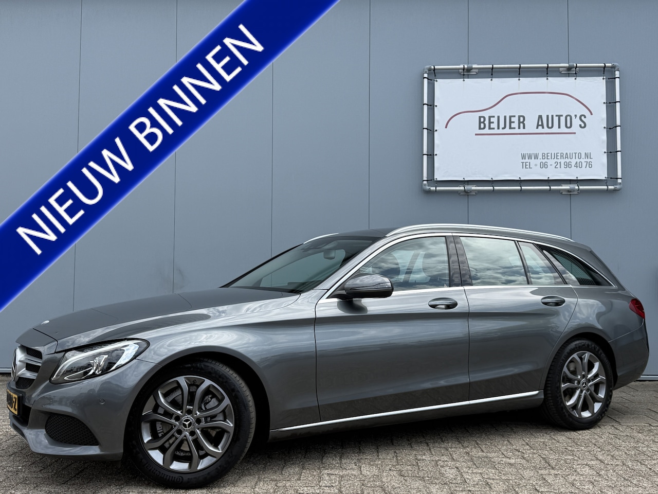 Mercedes-Benz C-klasse Estate - 180 Premium Plus Automaat Navigatie. - AutoWereld.nl