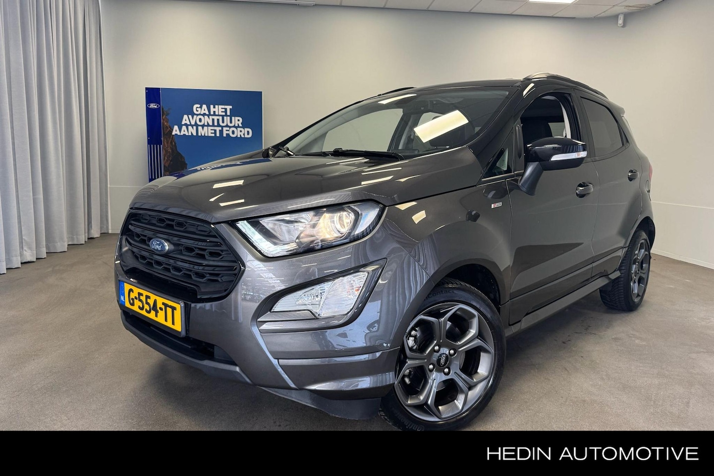 Ford EcoSport - 1.0 EcoBoost ST-Line Black Automaat | Stoel, Stuur & Voorruitverwarming | Navigatie | Crui - AutoWereld.nl