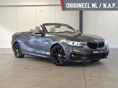 BMW 2-serie Cabrio - 220i Automaat (Org NL/M-Pakket/Leder/NAP)