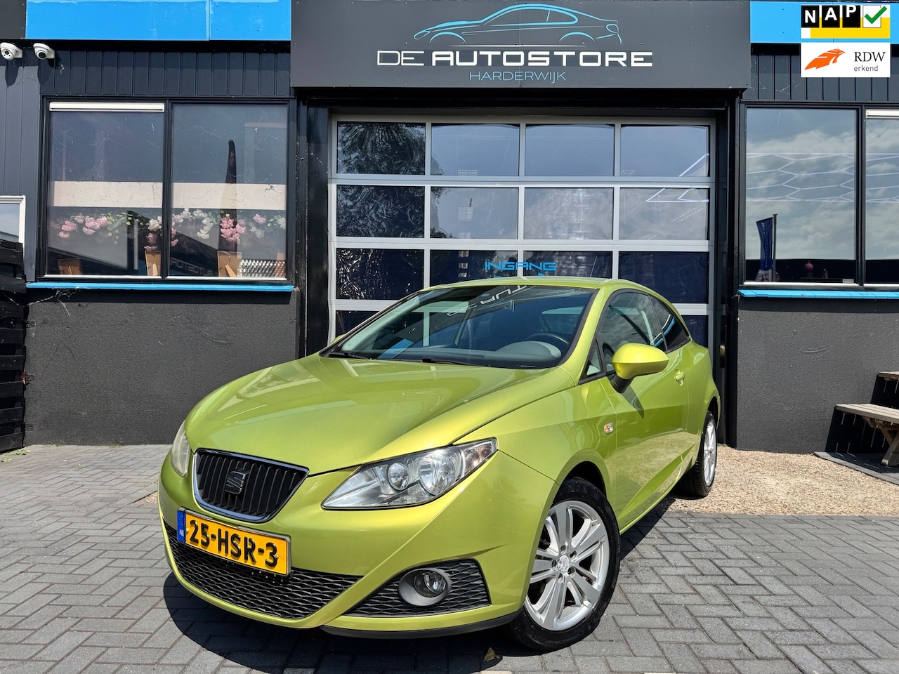 SEAT Ibiza SC - 1.4 Stylance 2e Eig Airco Cruise Pdc Volledig Dealer Onderhouden!!! - AutoWereld.nl